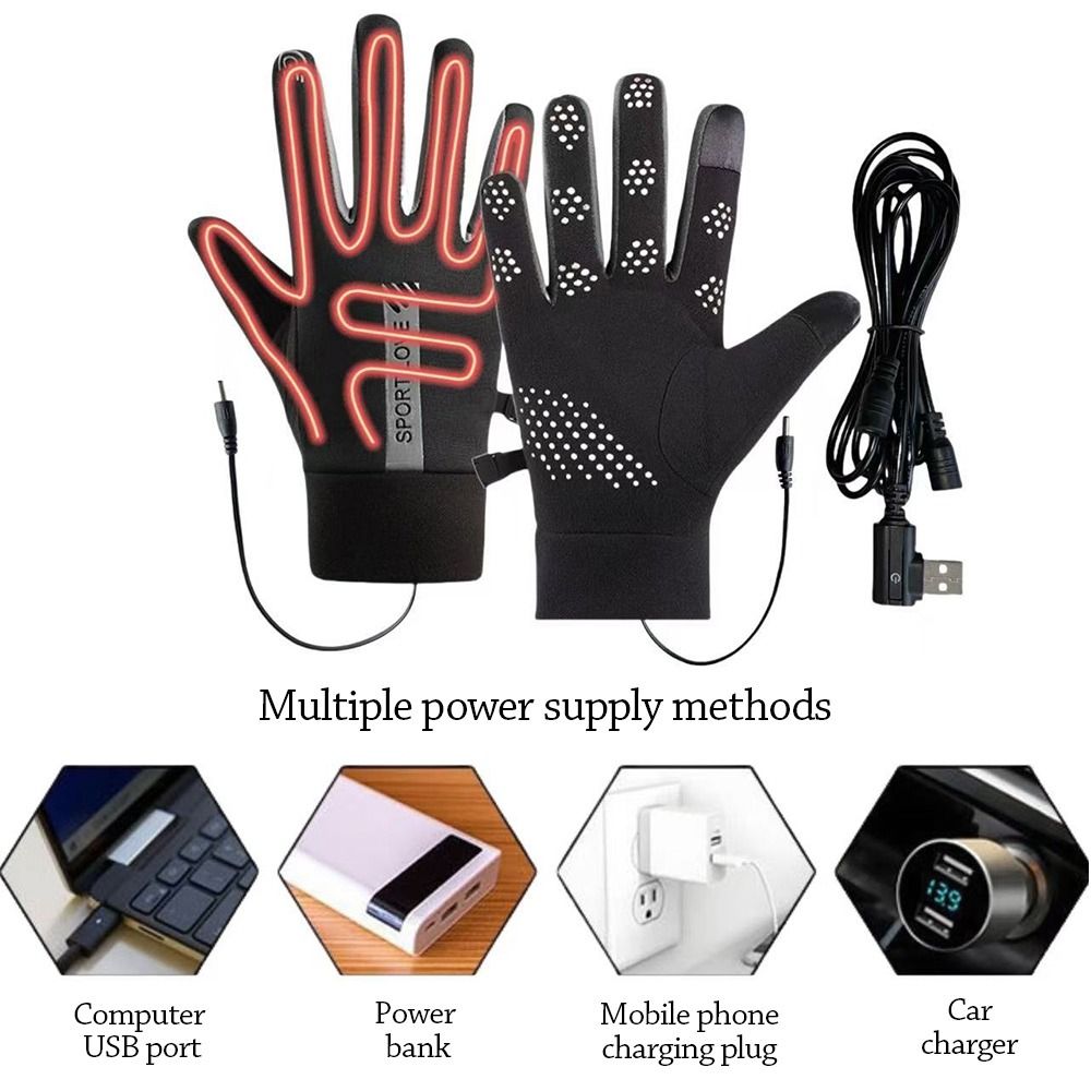 Креативные зимние перчатки с U – обзор и цена Heated Gloves Electric