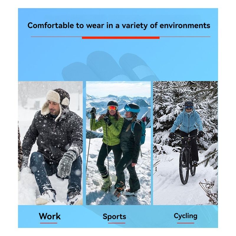 X08A 1 пара термоперчаток, вет – обзор и цена Heated Gloves Electric